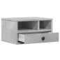 vidaXL Druckerständer Betongrau 40x32x22,5 cm Holzwerkstoff vidaXL Druckerständer Betongrau 40x32x22,5 cm Holzwerkstoff
