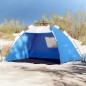 vidaXL Strandzelt 2 Personen Azurblau Quick Release Wasserdicht vidaXL Strandzelt 2 Personen Azurblau Quick Release Wasserdicht