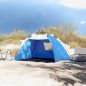 vidaXL Strandzelt 2 Personen Azurblau Quick Release Wasserdicht vidaXL Strandzelt 2 Personen Azurblau Quick Release Wasserdicht