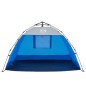 vidaXL Strandzelt 2 Personen Azurblau Quick Release Wasserdicht vidaXL Strandzelt 2 Personen Azurblau Quick Release Wasserdicht
