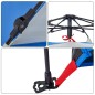 vidaXL Strandzelt 2 Personen Azurblau Quick Release Wasserdicht vidaXL Strandzelt 2 Personen Azurblau Quick Release Wasserdicht