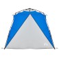 vidaXL Strandzelt 4 Personen Azurblau Quick Release Wasserdicht vidaXL Strandzelt 4 Personen Azurblau Quick Release Wasserdicht