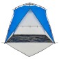 vidaXL Strandzelt 4 Personen Azurblau Quick Release Wasserdicht vidaXL Strandzelt 4 Personen Azurblau Quick Release Wasserdicht