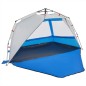 vidaXL Strandzelt 3 Personen Azurblau Quick Release Wasserdicht vidaXL Strandzelt 3 Personen Azurblau Quick Release Wasserdicht