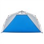 vidaXL Strandzelt 3 Personen Azurblau Quick Release Wasserdicht vidaXL Strandzelt 3 Personen Azurblau Quick Release Wasserdicht