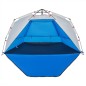 vidaXL Strandzelt 3 Personen Azurblau Quick Release Wasserdicht vidaXL Strandzelt 3 Personen Azurblau Quick Release Wasserdicht