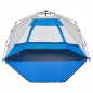 vidaXL Strandzelt 3 Personen Azurblau Quick Release Wasserdicht vidaXL Strandzelt 3 Personen Azurblau Quick Release Wasserdicht