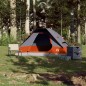vidaXL Kuppel-Campingzelt 2 Personen Grau und Orange Wasserdicht vidaXL Kuppel-Campingzelt 2 Personen Grau und Orange Wasserdicht