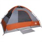 vidaXL Kuppel-Campingzelt 2 Personen Grau und Orange Wasserdicht vidaXL Kuppel-Campingzelt 2 Personen Grau und Orange Wasserdicht