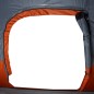 vidaXL Kuppel-Campingzelt 2 Personen Grau und Orange Wasserdicht vidaXL Kuppel-Campingzelt 2 Personen Grau und Orange Wasserdicht