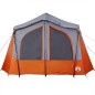 vidaXL Campingzelt 5 Personen Grau und Orange Wasserdicht vidaXL Campingzelt 5 Personen Grau und Orange Wasserdicht
