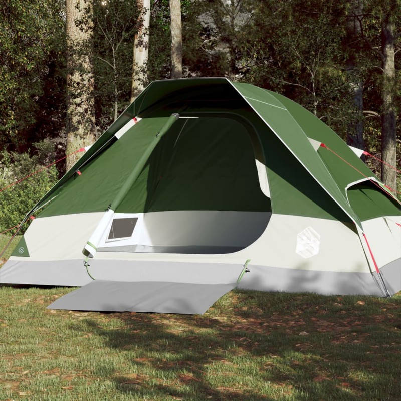 vidaXL Kuppel-Campingzelt 4 Personen Grün Wasserdicht vidaXL Kuppel-Campingzelt 4 Personen Grün Wasserdicht