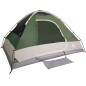 vidaXL Kuppel-Campingzelt 4 Personen Grün Wasserdicht vidaXL Kuppel-Campingzelt 4 Personen Grün Wasserdicht