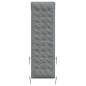 vidaXL Sonnenliegen-Auflage Grau 160x50x10 cm Wildleder-Optik vidaXL Sonnenliegen-Auflage Grau 160x50x10 cm Wildleder-Optik
