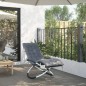 vidaXL Sonnenliegen-Auflage Grau 160x50x10 cm Wildleder-Optik vidaXL Sonnenliegen-Auflage Grau 160x50x10 cm Wildleder-Optik