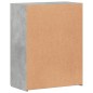 vidaXL Aktenschrank Betongrau 60x32x77,5 cm Holzwerkstoff vidaXL Aktenschrank Betongrau 60x32x77,5 cm Holzwerkstoff
