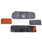vidaXL Kuppel-Familienzelt 8 Personen Grau und Orange Quick Release vidaXL Kuppel-Familienzelt 8 Personen Grau und Orange Quick Release