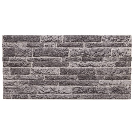 vidaXL 3D-Wandpaneele 10 Stk. Anthrazit 100x50 cm EPS