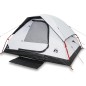 vidaXL Kuppel-Campingzelt 4 Personen Weiß Dunkel Wasserdicht vidaXL Kuppel-Campingzelt 4 Personen Weiß Dunkel Wasserdicht