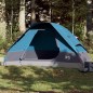 vidaXL Kuppel-Familienzelt 6 Personen Blau Wasserdicht vidaXL Kuppel-Familienzelt 6 Personen Blau Wasserdicht
