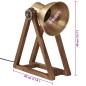 vidaXL Schreibtischlampe 25 W Antik-Messing 30x17x40 cm E27 vidaXL Schreibtischlampe 25 W Antik-Messing 30x17x40 cm E27