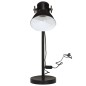 vidaXL Schreibtischlampe 25 W Schwarz 17x17x60 cm E27 vidaXL Schreibtischlampe 25 W Schwarz 17x17x60 cm E27
