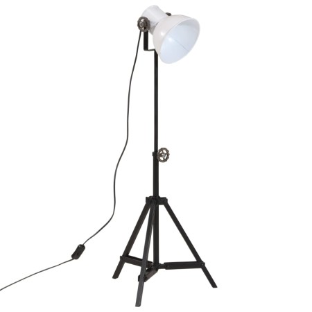 vidaXL Stehleuchte 25 W Weiß 35x35x65/95 cm E27