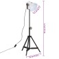 vidaXL Stehleuchte 25 W Weiß 35x35x65/95 cm E27 vidaXL Stehleuchte 25 W Weiß 35x35x65/95 cm E27