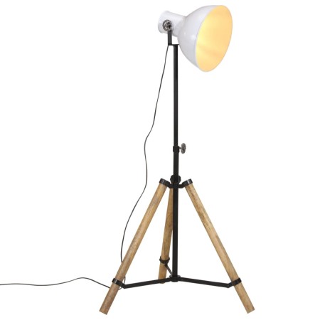 vidaXL Stehleuchte 25 W Weiß 75x75x90-150 cm E27