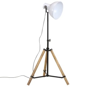 vidaXL Stehleuchte 25 W Weiß 75x75x90-150 cm E27