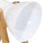 vidaXL Schreibtischlampe 25 W Weiß 30x17x40 cm E27 vidaXL Schreibtischlampe 25 W Weiß 30x17x40 cm E27