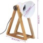 vidaXL Schreibtischlampe 25 W Weiß 30x17x40 cm E27 vidaXL Schreibtischlampe 25 W Weiß 30x17x40 cm E27