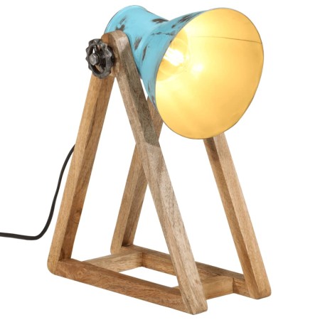 vidaXL Schreibtischlampe 25 W Blau 30x17x40 cm E27