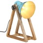 vidaXL Schreibtischlampe 25 W Blau 30x17x40 cm E27 vidaXL Schreibtischlampe 25 W Blau 30x17x40 cm E27