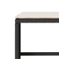 vidaXL 6-tlg. Garten-Sofagarnitur mit Kissen Schwarz Poly Rattan vidaXL 6-tlg. Garten-Sofagarnitur mit Kissen Schwarz Poly Rattan