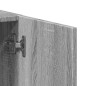 vidaXL Aktenschrank Grau Sonoma 60x32x115 cm Holzwerkstoff vidaXL Aktenschrank Grau Sonoma 60x32x115 cm Holzwerkstoff