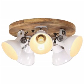 vidaXL Deckenleuchte 25 W Weiß 50x50x25 cm E27