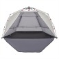 vidaXL Strandzelt 3 Personen Grau Quick Release Wasserdicht vidaXL Strandzelt 3 Personen Grau Quick Release Wasserdicht