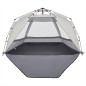 vidaXL Strandzelt 3 Personen Grau Quick Release Wasserdicht vidaXL Strandzelt 3 Personen Grau Quick Release Wasserdicht