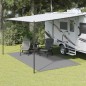 vidaXL Campingteppich Hellgrau 4x2,5 m vidaXL Campingteppich Hellgrau 4x2,5 m