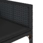 vidaXL 7-tlg. Garten-Essgruppe mit Kissen Schwarz Poly Rattan vidaXL 7-tlg. Garten-Essgruppe mit Kissen Schwarz Poly Rattan