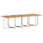 vidaXL 15-tlg. Garten-Essgruppe mit Kissen Beige Poly Rattan vidaXL 15-tlg. Garten-Essgruppe mit Kissen Beige Poly Rattan