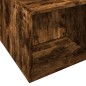 vidaXL Bettgestell Räuchereiche 135x190 cm Holzwerkstoff vidaXL Bettgestell Räuchereiche 135x190 cm Holzwerkstoff