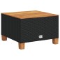vidaXL 7-tlg. Garten-Sofagarnitur mit Kissen Schwarz Poly Rattan vidaXL 7-tlg. Garten-Sofagarnitur mit Kissen Schwarz Poly Rattan