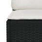 vidaXL 6-tlg. Garten-Sofagarnitur mit Kissen Schwarz Poly Rattan vidaXL 6-tlg. Garten-Sofagarnitur mit Kissen Schwarz Poly Rattan