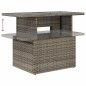 vidaXL 8-tlg. Garten-Sofagarnitur mit Kissen Grau Poly Rattan vidaXL 8-tlg. Garten-Sofagarnitur mit Kissen Grau Poly Rattan
