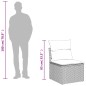 vidaXL 5-tlg. Garten-Sofagarnitur mit Kissen Grau Poly Rattan vidaXL 5-tlg. Garten-Sofagarnitur mit Kissen Grau Poly Rattan