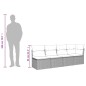vidaXL 7-tlg. Garten-Sofagarnitur mit Kissen Grau Poly Rattan vidaXL 7-tlg. Garten-Sofagarnitur mit Kissen Grau Poly Rattan