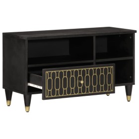 vidaXL TV-Schrank 80x33x46 cm Massivholz Mango