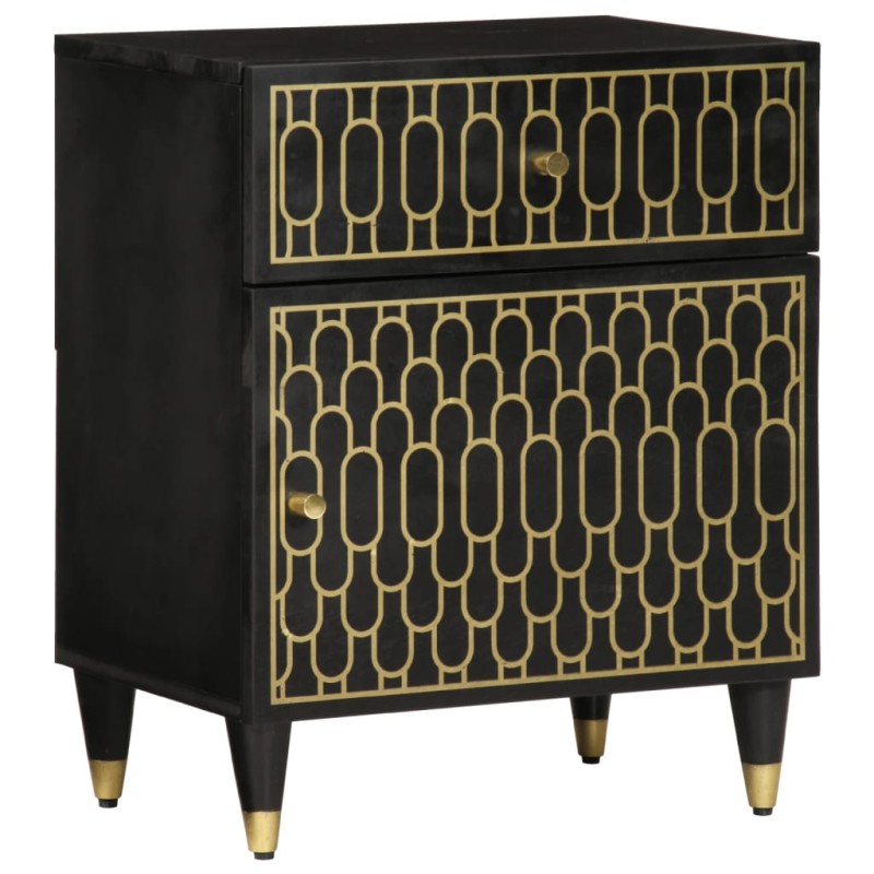 vidaXL Nachttisch 50x33x60 cm Massivholz Mango vidaXL Nachttisch 50x33x60 cm Massivholz Mango